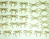 Assorted Spider Bug Stamping, Brass Ox, Dark Brass, Item01800