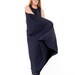 Long evening dress, womens maxi dresses, navy blue dress