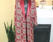 Fabulous Forties Man's stylized Rayon Robe