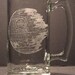 Star Wars Death Star  inspired beer mug Engraved Glass "PICK YOUR STYLE"