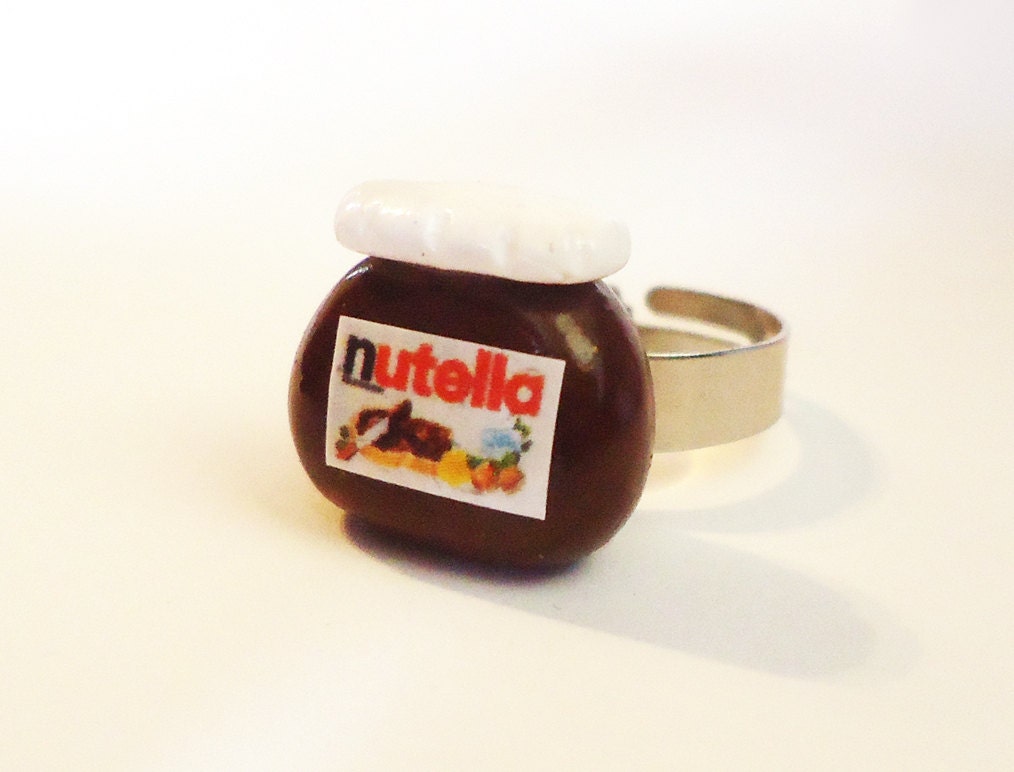 NUTELLA RING - adjustable - made to order