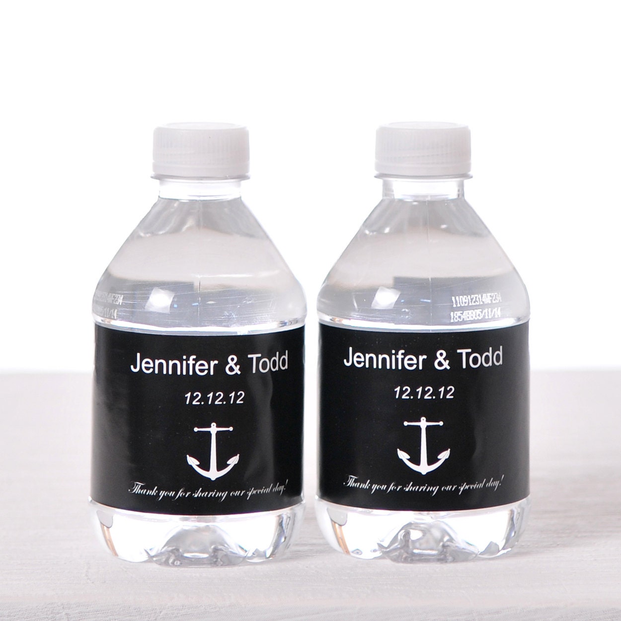 Waterproof Water Bottle Labels - 200 Custom Wedding/Your Logo Water Bottle Labels Il_570xn