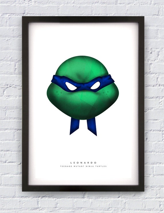 TMNT Leonardo Print 11X17"