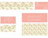 Custom Etsy Shop Set Premade Etsy Shop Set for Small Crafty Boutiques Vintage Floral Shabby Chic Banner Set