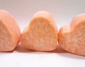 Love Spell Salt Soap in Pink, Heart Soap