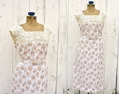 1960s dress / 60s wiggle dress / Scotch & Soda dress