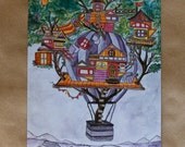 Hot Air Balloon Tree House