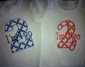 I'm Two Birthday Shirts - 2nd Birthday Shirts