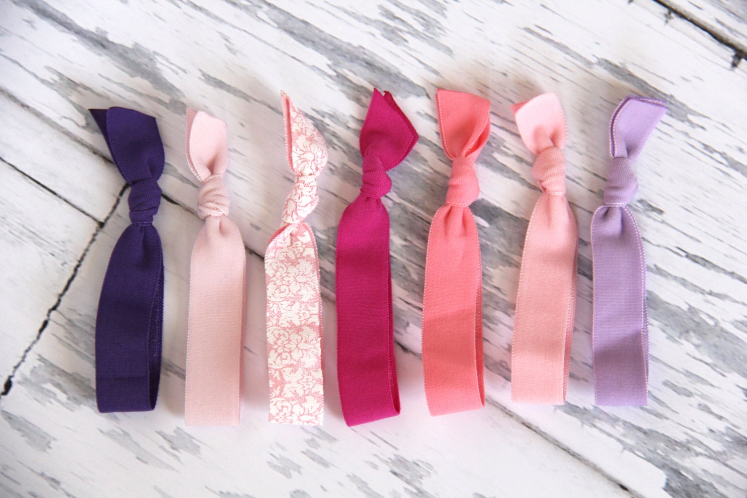 Elastic Hair Ties Grab Bag- 12 Pack- FREE SHIPPING