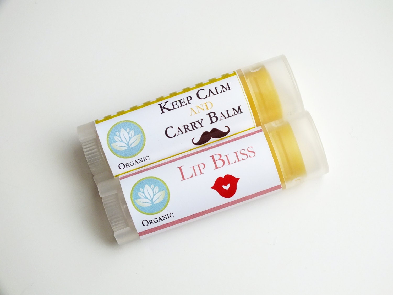 Lip Balm His & Her Organic Lip Balm Unscented
