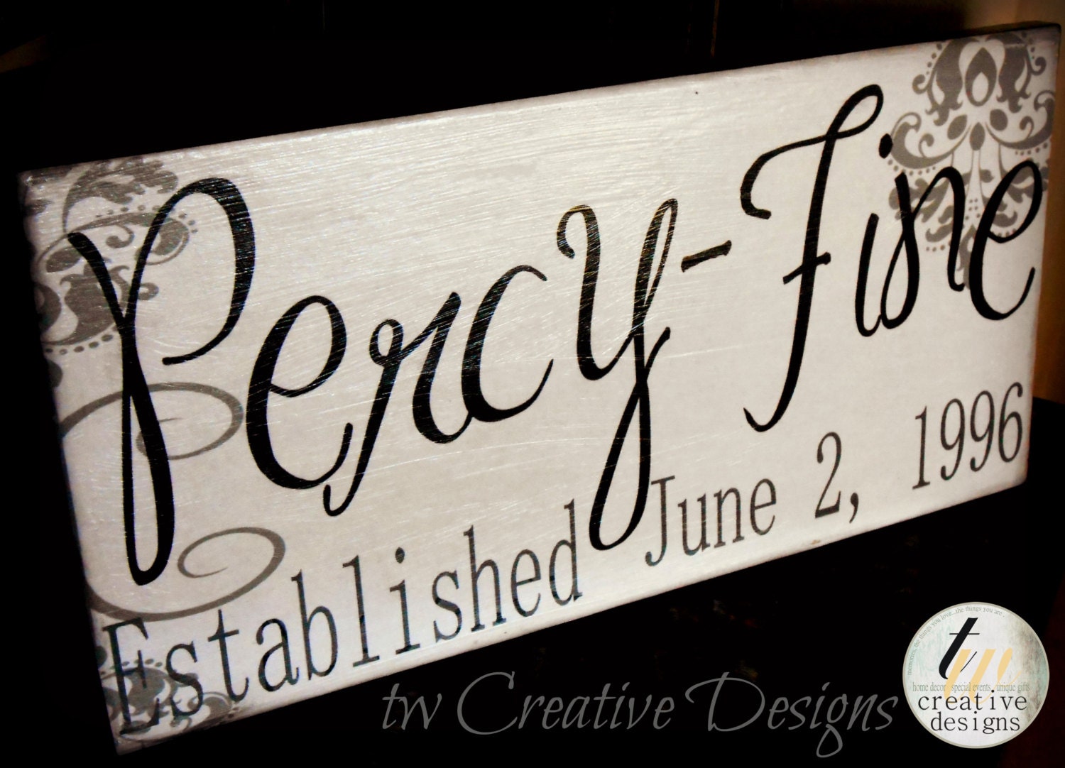 Family Established Signs