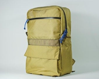Medium Backpack -- Gold -- made to order.