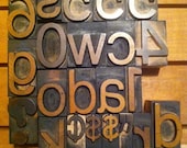 22 Letterpress Block Lot