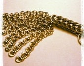 Handmade Chainmaille Mini Flogger Keychain