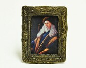 Armando Dippet Hogwarts Painting 1-inch scale Dollhouse Miniature