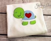 Baby Shower Gift. Monogrammed Turtle onesie or shirt. Baby Boy, Toddler, Child. Embroidered Infant bodysuit. Handmade