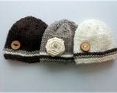 twins/triplets beanies, choose 1,2 or 3 baby boy girl knitted beanie hats,newborn photography prop, baby beanie, baby shower gift
