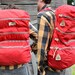 Vintage Made In USA Gerry Ultra Lightweight Bright Red Multi Compartment Internal Frame Overnight Backpack