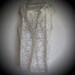 Vintage Lace Tunic Top Upcycled Gatsby style handmade original M L XL