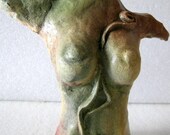 Nude Female Torso, Naked Ceramic Sensual Woman Body, Fine Art Nude,Figure,Torso Statue,Fine Art Sculpture,123team,SHOPSTEAM,TT TEAM