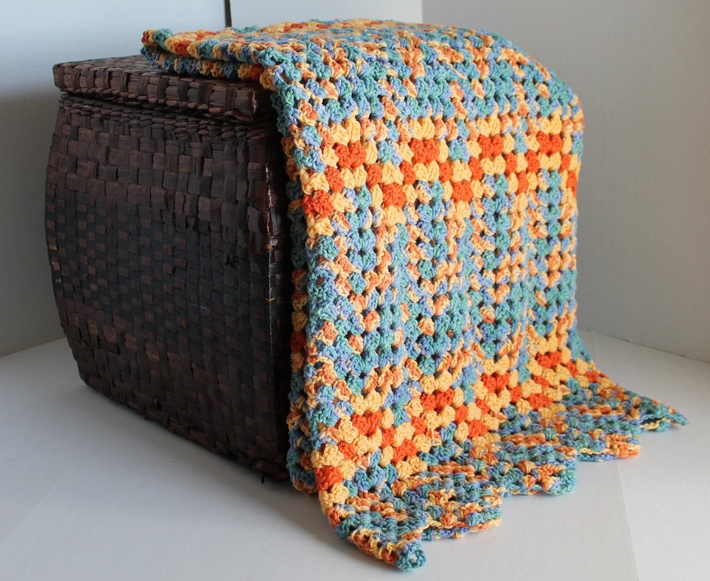 Afghan - Granny Ripple - Sunshine Ombre