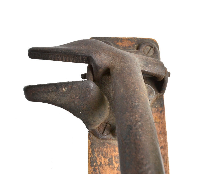 vintage antique primitive hickory nut cracker  from Elizabeth Rosen