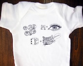 Organic Baby Onesie Word Puzzle.... see if you can read it