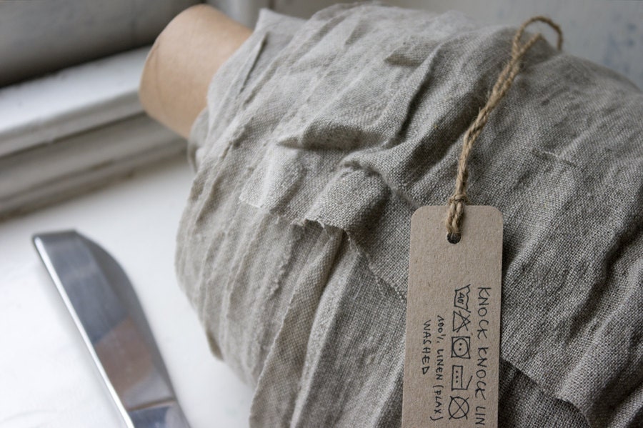 Classic Pure Washed Linen Fabric