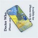 Iphone case Doctor Who iphone 5 4 case 4s Dr who tardis Van Gogh, Dr Who iphone case 4 Painting