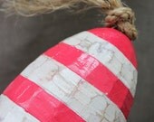 Beach Decor Red Buoy Vintage  by SEASTYLE