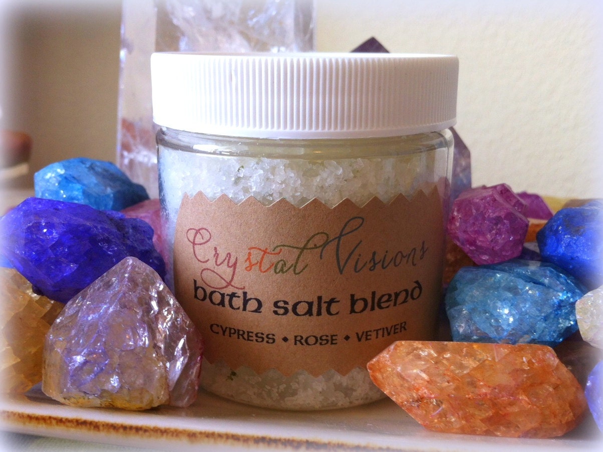 Crystal Visions psychic and intuitive development bath salt blend