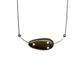 Cactus Necklace / Dark Moss Green