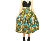 SUMMER iN FRANCE GRAPHiC 80s SKiRT