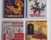 Mexican Food Fridge Magnet Set