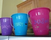 Personalized Beach Bucket