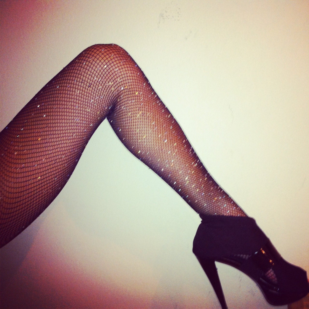 black fishnet tights crystallized by dbleudazzled.
