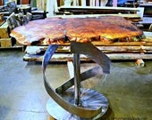 Live edge table