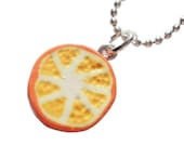 Orange Slice Necklace