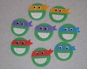 TMNT Inspired Cupcake Toppers
