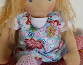 handmade doll girl  "Linnea" from belambolo - 40cm / 16 "