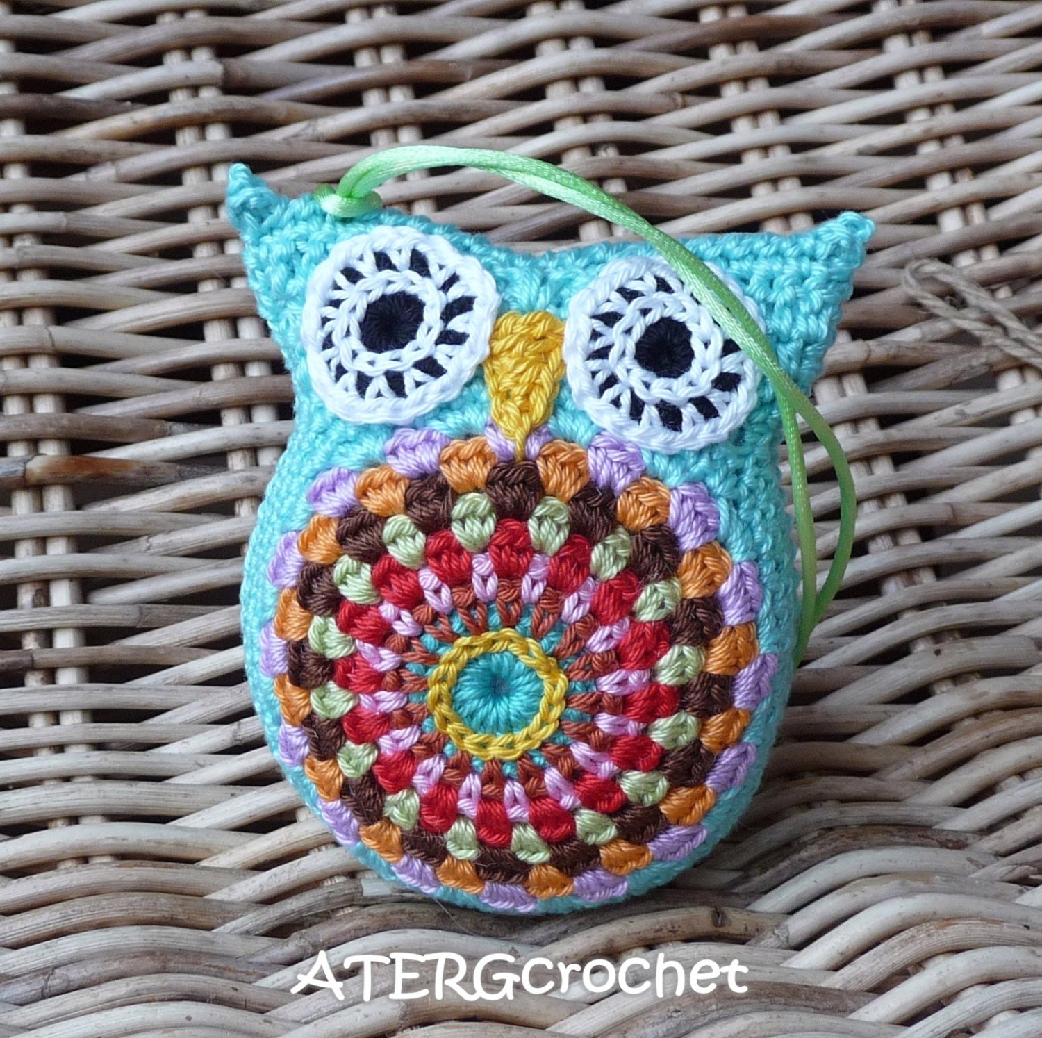 Lovely cuddly crochet owl by ATERGcrochet