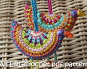 Crochet pattern bird of paradise by ATERGcrochet