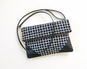 Fold Over Cross Body Bag with Removable Strap