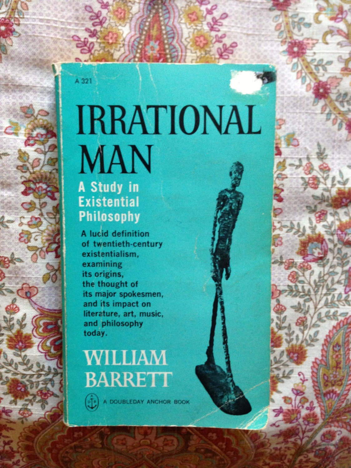 Irrational Man: A Study in Existential Philosophy  - Vintage Edition - William Barrett