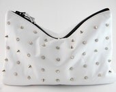 Bad-Ass Spiked Leather Statement Clutch