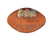 Don't Monkey Around With Anything on this Desk - Atlantic City, 1950 Mid Century Office Supplies, Gift For Boss