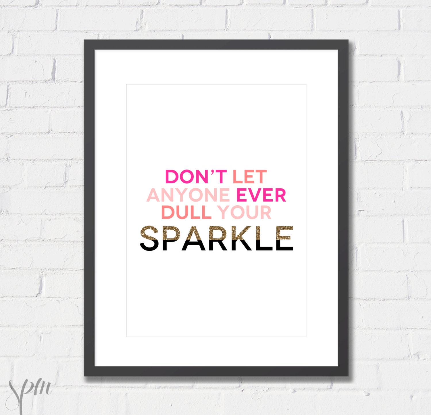 Art Print Sparkle Archival Print 8x10 or A4