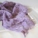 Newborn Wrap: Newborn Photo Prop - Stretch Knit Lace Ruffle Wrap, Basket Filler Stuffer, Photography Props