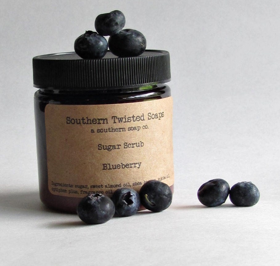 Blueberry Sugar Scrub