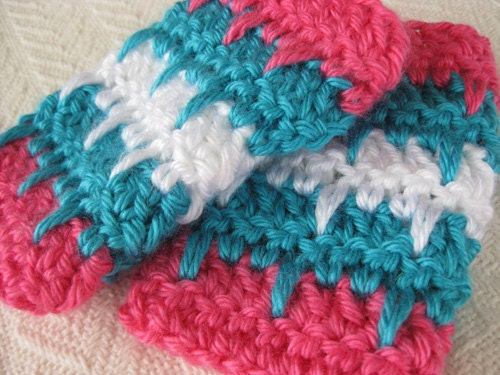 Fingerless Glove Crochet Pattern Pack 1 - Five Patterns